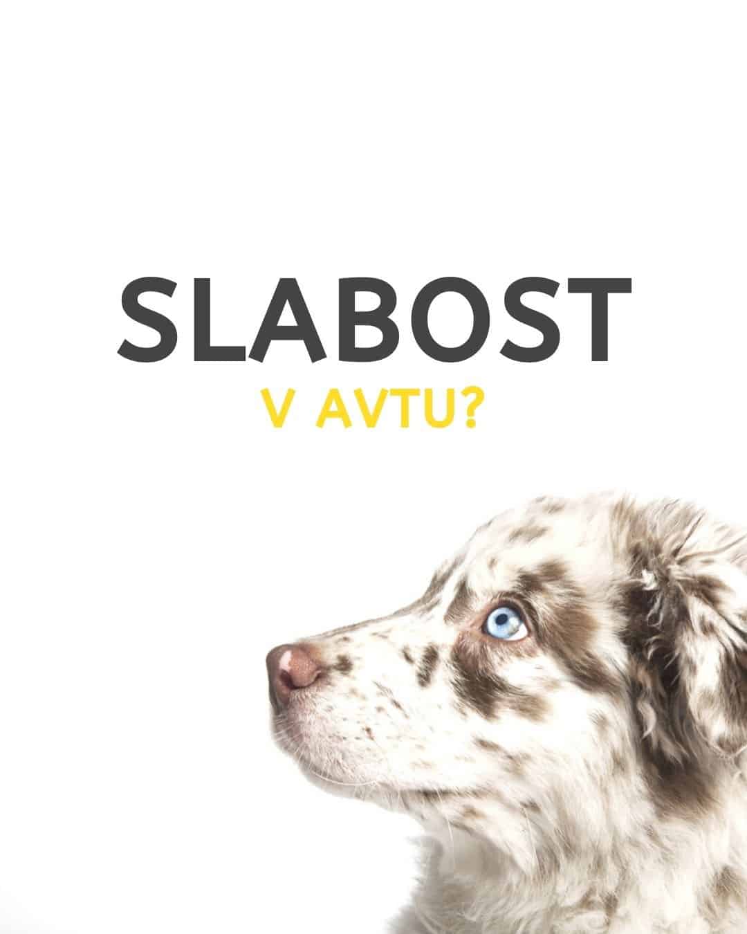 Slabost v avtu?